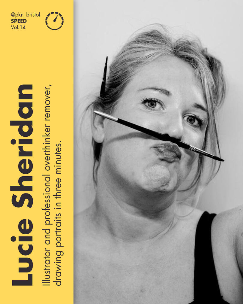 Lucie Sheridan - 3-minute portrait artist Lucie Sheridan - 3-minute portrait artist