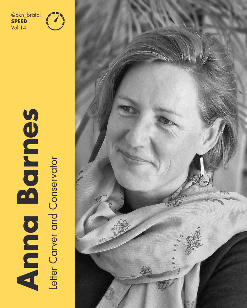 Anna Barnes - Letter Carver and Conservator Anna Barnes - Letter Carver and Conservator