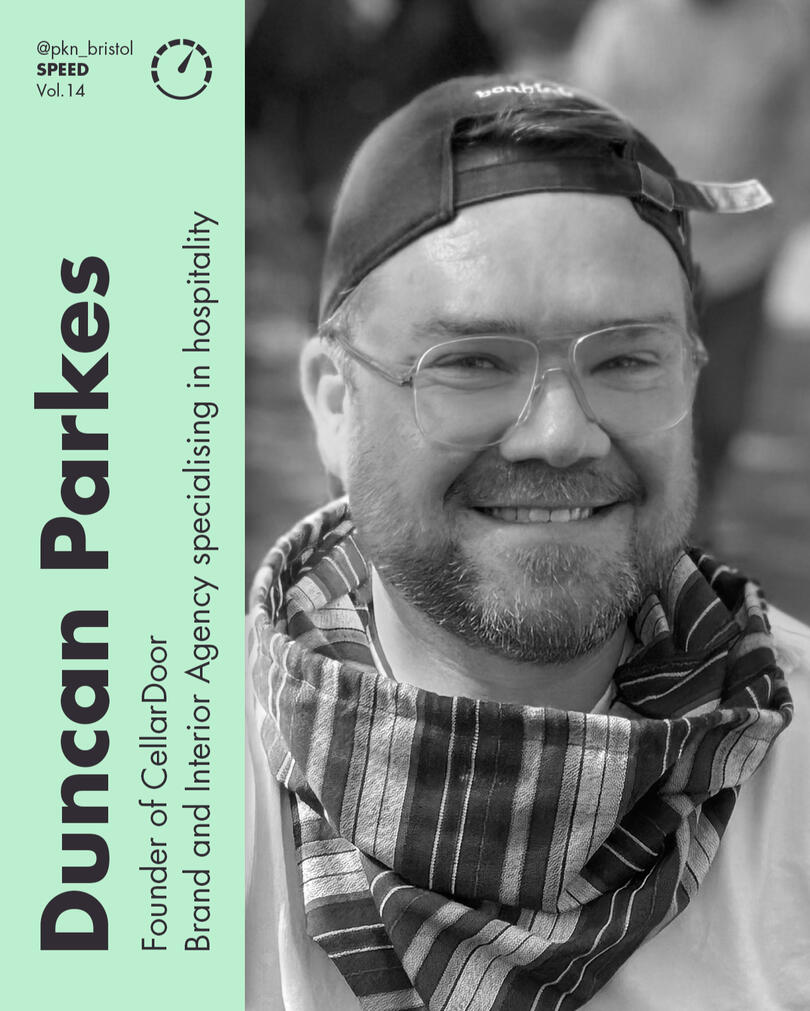 Duncan Parker - Founder of CellarDoor, Brand and Interior Agency specialising in hospitality Duncan Parker - Founder of CellarDoor, Brand and Interior Agency specialising in hospitality